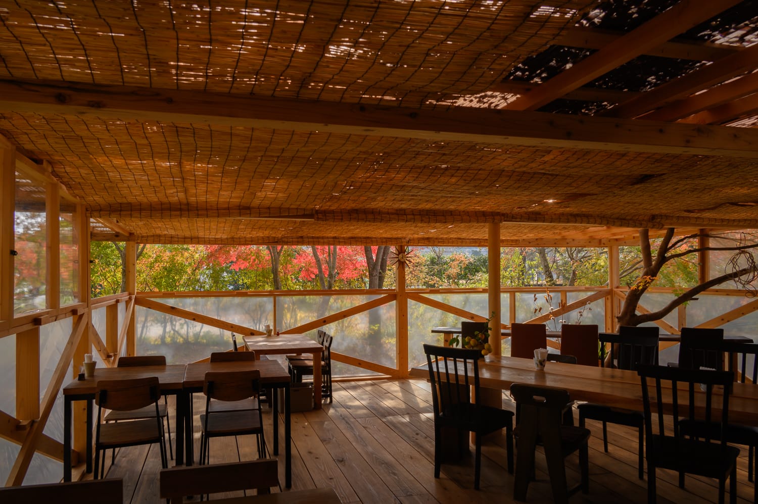 とらっせバイキングテラス席ギャラリー