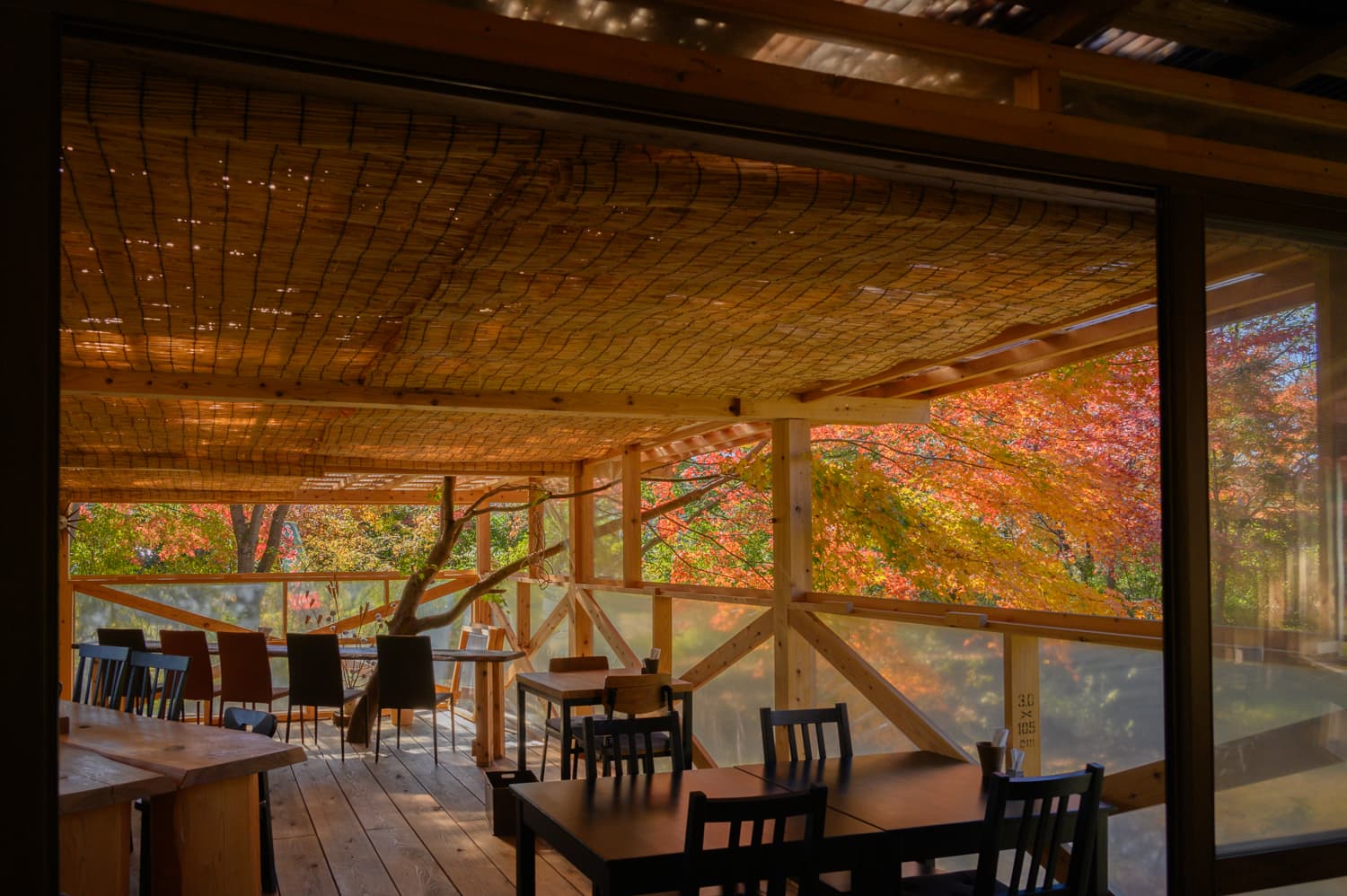 とらっせバイキングテラス席ギャラリー