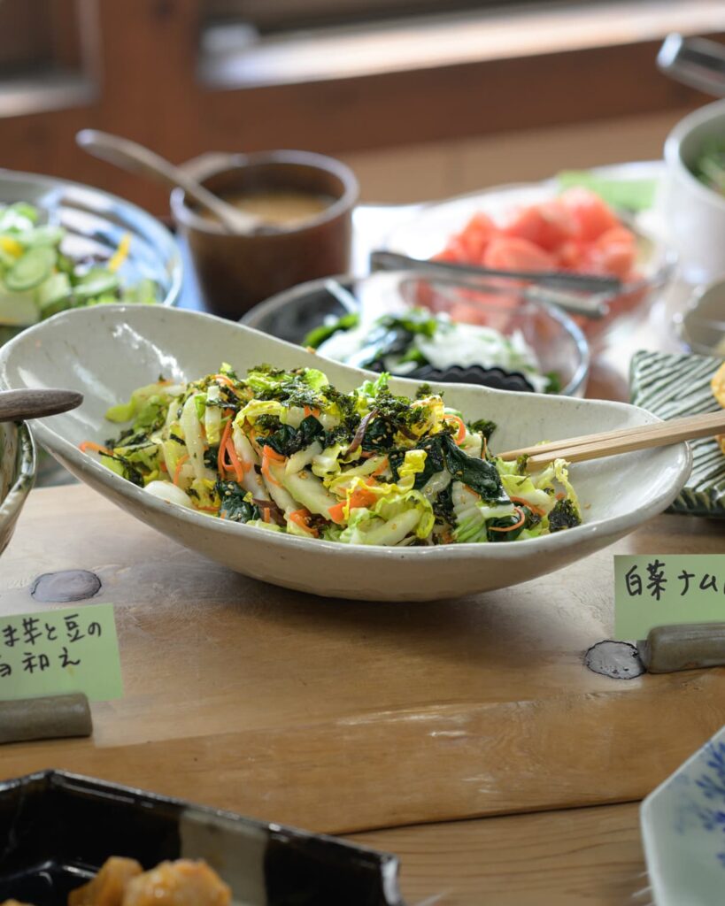 韓国海苔入り白菜ナムル(新作)