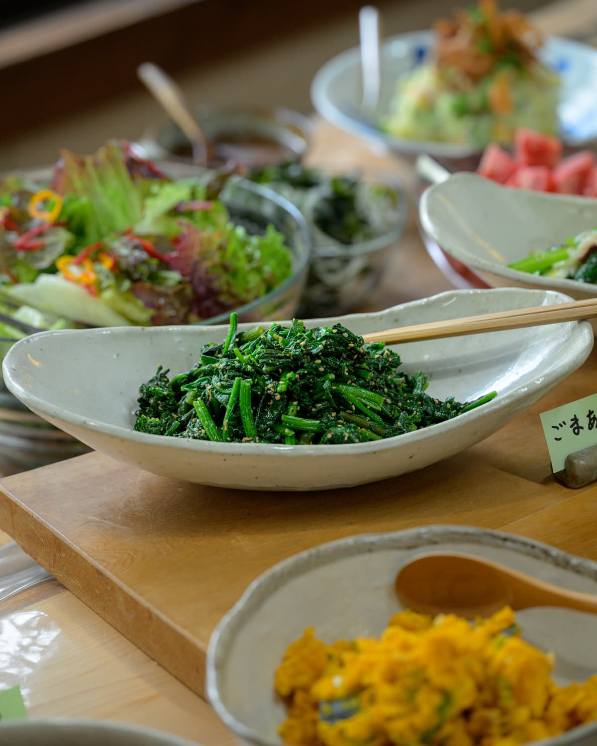 菜の花のおひたし