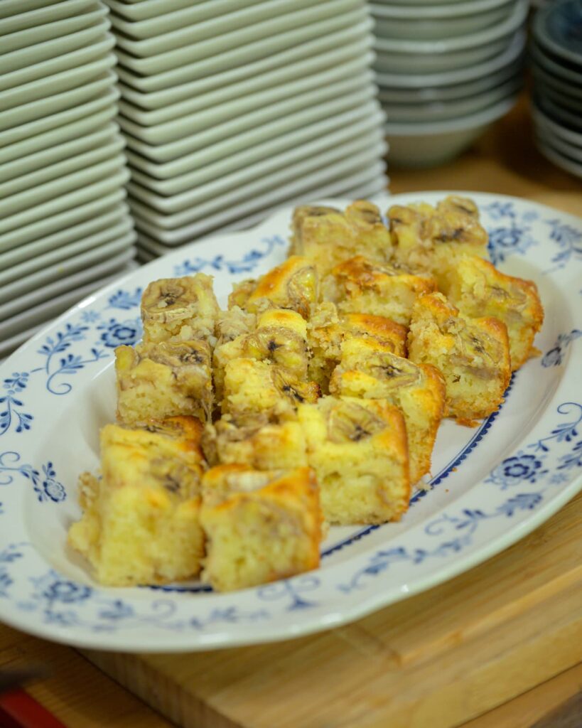 米粉のバナナケーキ